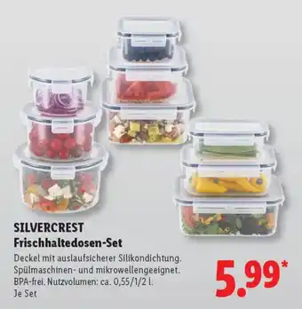 Lidl SILVERCREST Frischhaltedosen-Set Angebot