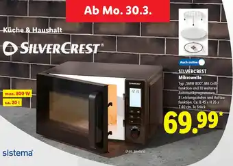 Lidl SILVERCREST Mikrowelle Angebot