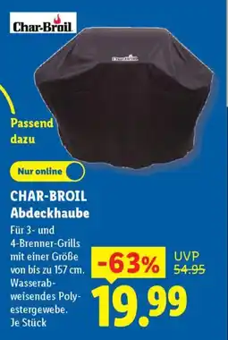 Lidl CHAR-BROIL Abdeckhaube Angebot