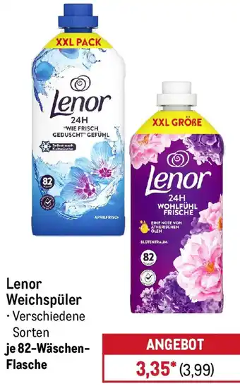 METRO Lenor Weichspüler Angebot