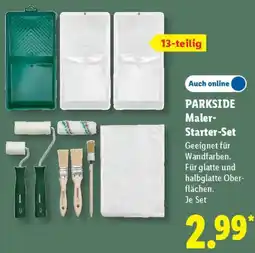 Lidl PARKSIDE Maler Starter-Set Angebot