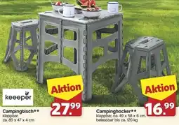 Famila Nord Ost keeeper Campingtisch Angebot