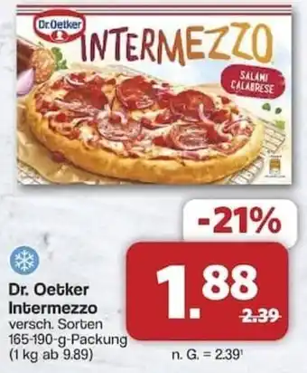 Famila Nord Ost Dr. Oetker Intermezzo Angebot