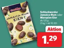 Famila Nord Ost Schluckwerder Jamaica-Rum oder Marzpian Eier Angebot