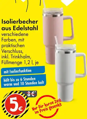TEDi Isolierbecher aus Edelstahl Angebot