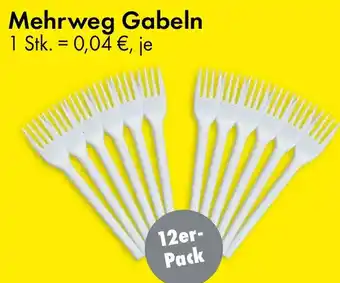 TEDi Mehrweg Gabeln Angebot