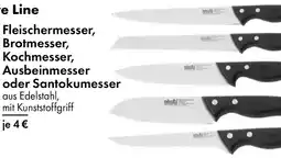 TEDi Fleischermesser, Brotmesser, Kochmesser, Ausbeinmesser oder Santokumesser Angebot