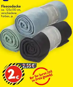 TEDi Fleecedecke Angebot