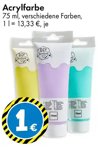 TEDi Acrylfarbe Angebot