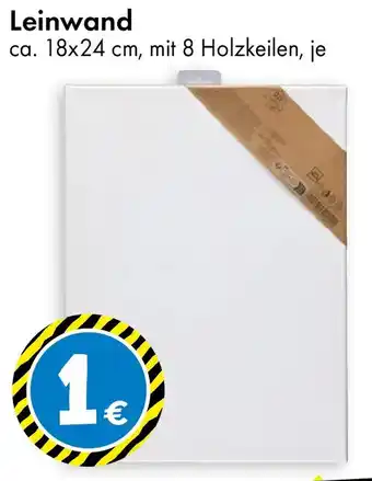 TEDi Leinwand Angebot
