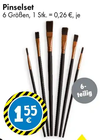 TEDi Pinselset Angebot