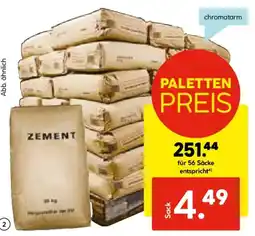 Hellweg ZEMENT Angebot