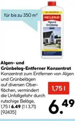 Hellweg Algen und Grünbelag-Entferner Konzentrat Konzentrat Angebot