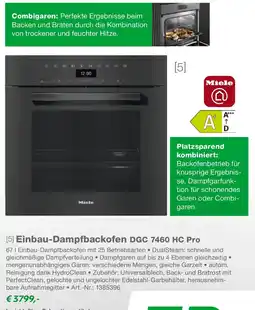EP Miele Einbau-Dampfbackofen DGC 7460 HC Pro Angebot