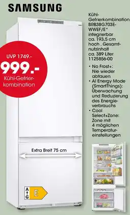 Möbel Martin SAMSUNG Kühl Gefrierkombination BRB38G703E-WWEF/E Angebot