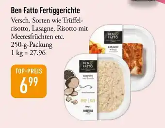 Galeria Markthalle Ben Fatto Fertiggerichte Angebot