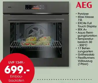 Möbel Martin AEG Einbaubackofen Angebot