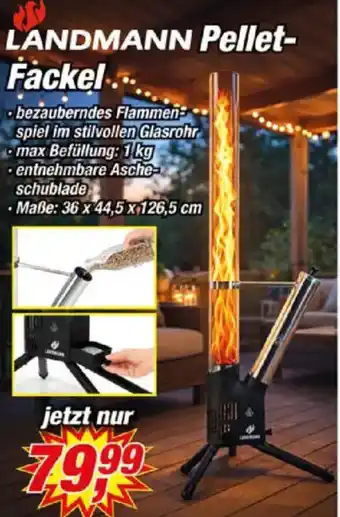 Posten Börse LANDMANN Pellet Fackel Angebot