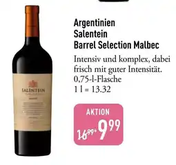Galeria Markthalle Salentein Barrel Selection Malbec Angebot