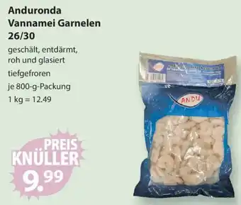 V Markt Anduronda Vannamei Garnelen 26/30 Angebot
