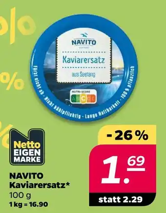 Netto Navito kaviaersatz Angebot