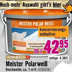 Hornbach HORNBACH Meister Polarweiß Angebot