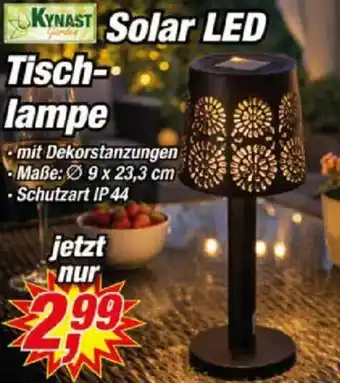 Posten Börse KYNAST Solar LED Tischlampe Angebot