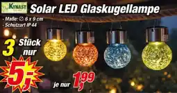 Posten Börse KYNAST Solar LED Glaskugellampe Angebot