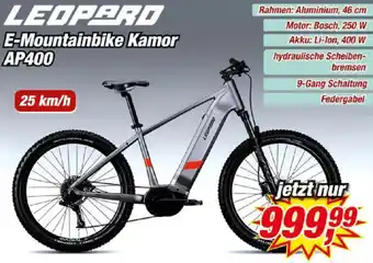 Posten Börse LEOPARD E-Mountainbike Kamor AP400 Angebot
