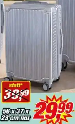 Posten Börse NICOMAR ABS Hartschalen-Koffer in Aluminium-Optik Angebot