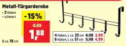 Thomas Philipps Metall-türgarderobe 2 haken Angebot