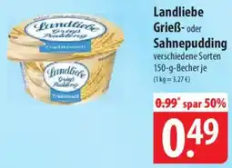 Famila Nord West Landliebe Grieß oder Sahnepudding Angebot