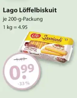 V Markt Lago Löffelbiskuit Angebot