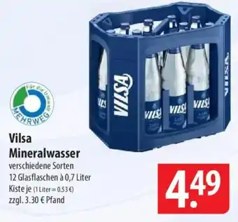 Famila Nord West Vilsa Mineralwasser Angebot