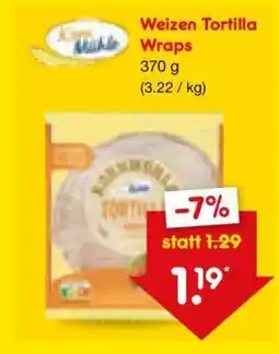 Netto Marken-Discount Weizen Tortilla Wraps Angebot