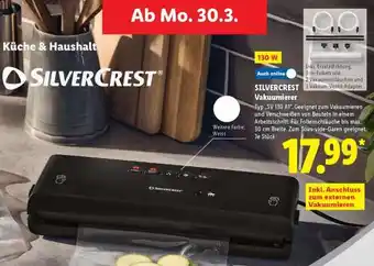 Lidl SILVERCREST Vakuumierer Angebot