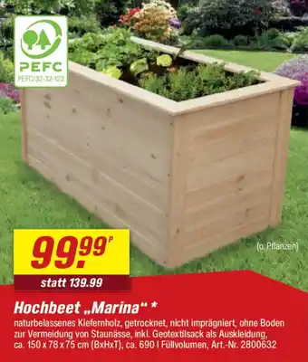 toom Baumarkt Hochbeet ..Marina" Angebot