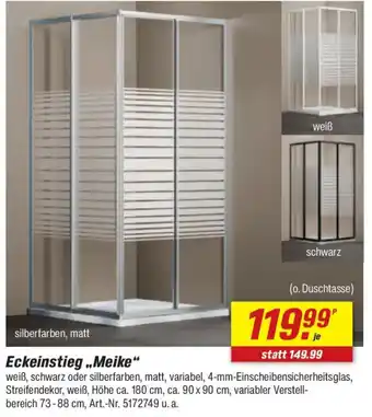 toom Baumarkt Eckeinstieg „Meike" Angebot