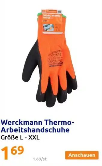 Action Werckmann Thermo-Arbeitshandschuhe L-XXL Angebot