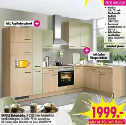 Möbel Boss IMPULS Einbauküche Angebot