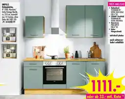 Möbel Boss IMPULS Einbauküche Angebot