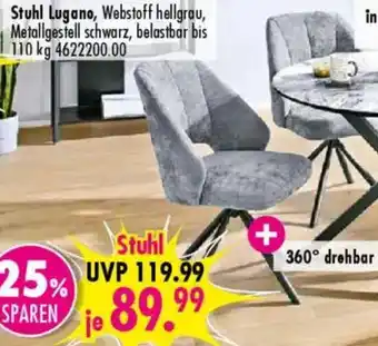 Möbel Boss Stuhl Lugano Angebot