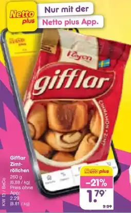 Netto Marken-Discount Gifflar Zimt röllchen Angebot