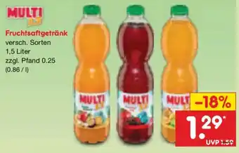 Netto Marken-Discount MULTI Fruchtsaftgetränk Angebot
