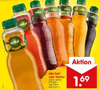 Netto Marken-Discount Albi Saft oder Nektar Angebot
