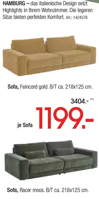 Zurbrüggen Sofa Angebot