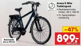 Netto Marken-Discount Avesa E-Bike Trekkingrad Angebot