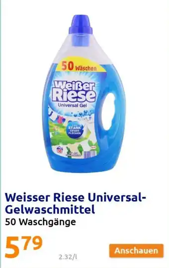 Action Weisser Riese Universal-Gelwaschmittel Angebot