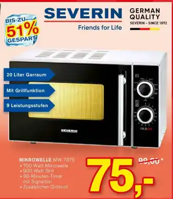 KODi Severin Microwelle | MW 7875 Angebot