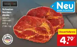 Netto Marken-Discount Schweine Nacken steaks Angebot